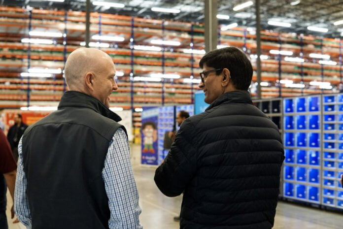 John Bayliss, Executive Vice President, Transformation Officer, Walmart Canada; Sravana Karnati, SVP International Technology, Walmart International