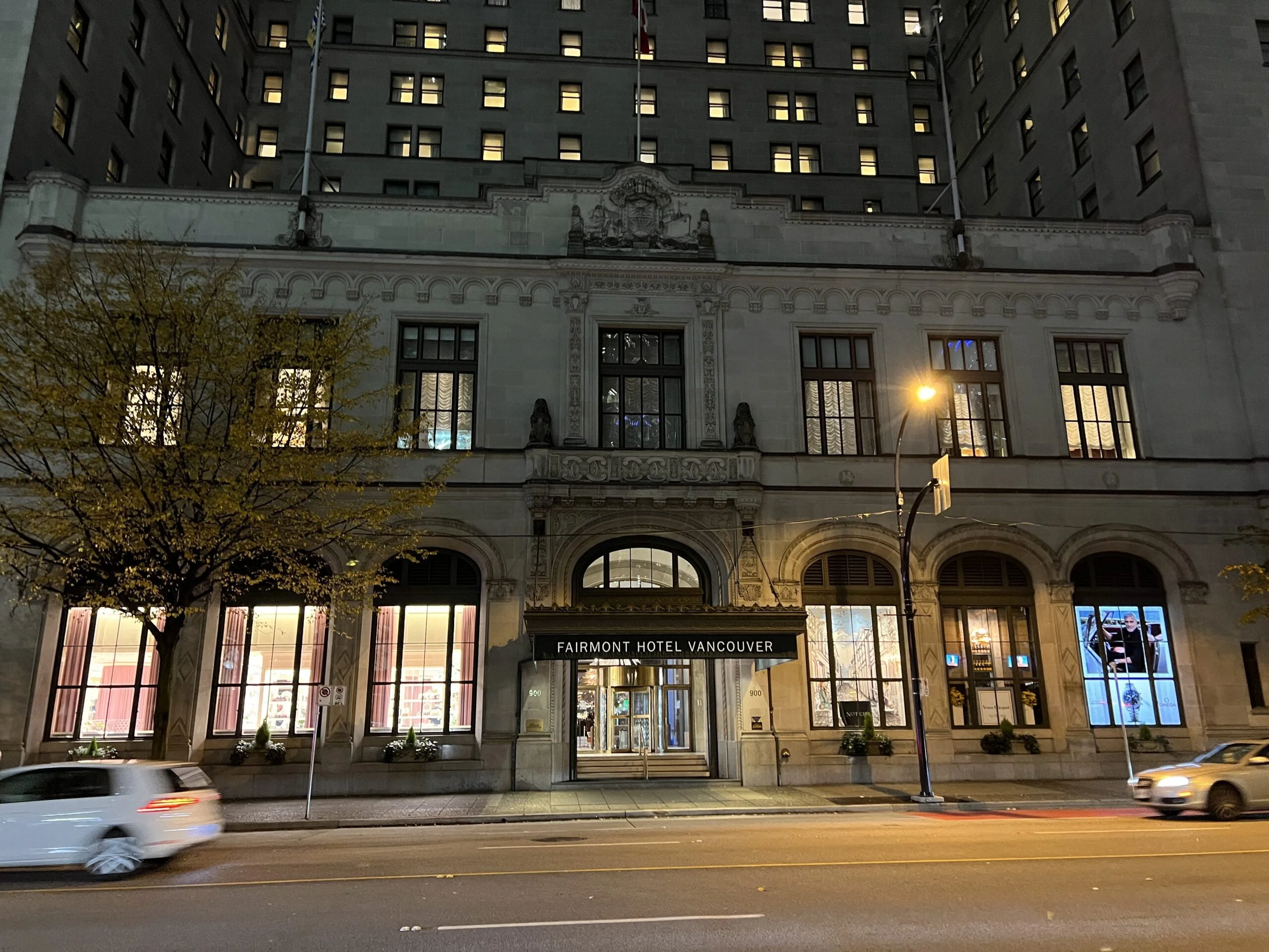 Holiday Photo Series: Fairmont Hotel Vancouver in Downtown Vancouver