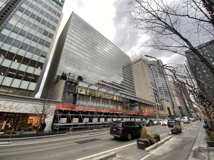 110 Bloor Construction