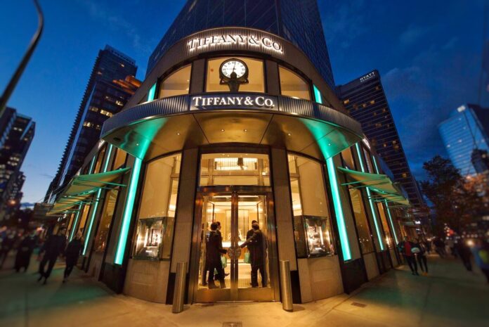 Tiffany on Burrard Street in Vancouver