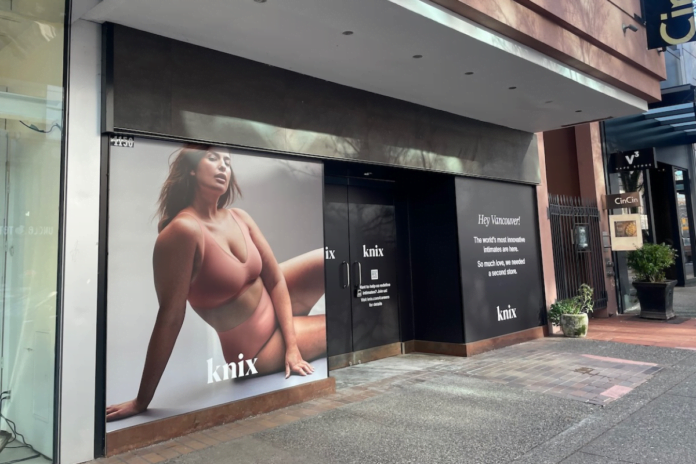 Knix on Robson Street
