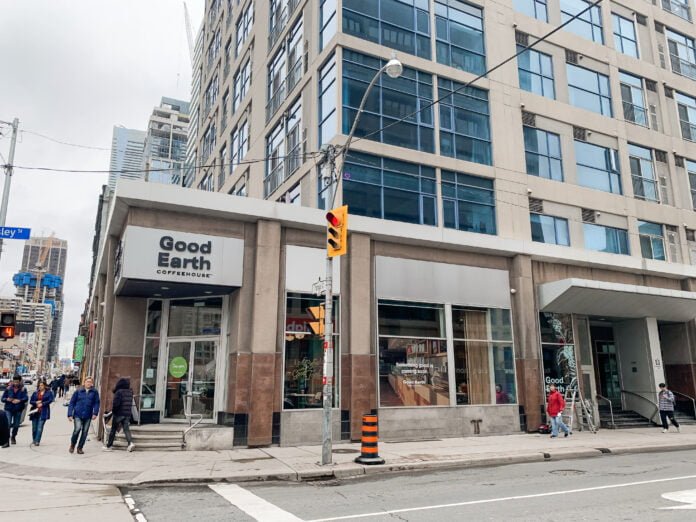 Good Earth Coffeehouse at Yonge and Wellesley
