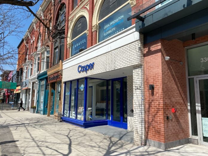 Casper on Queen Street West