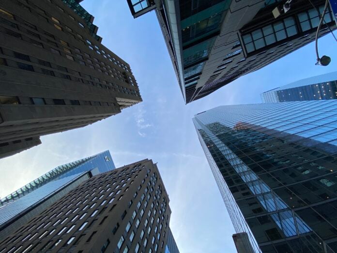 Financial District in Toronto