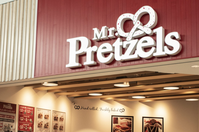 Mr. Pretzel at Conestoga Mall