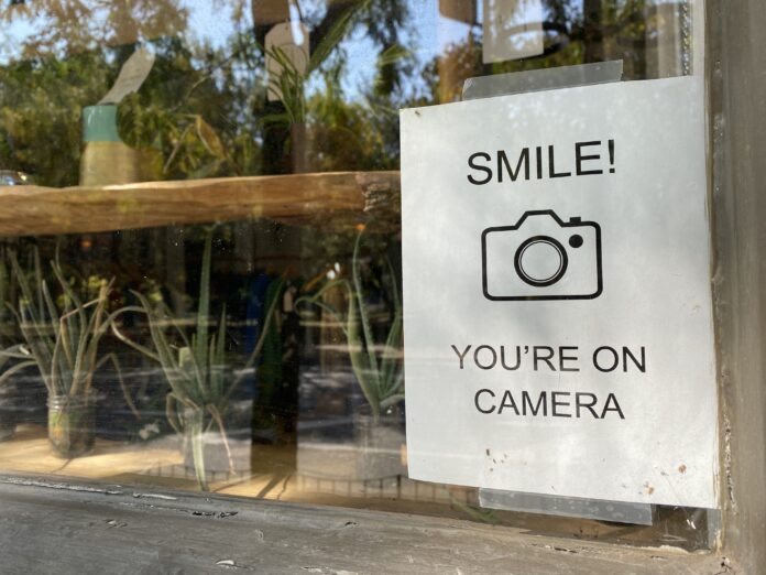 Security Camera Notice