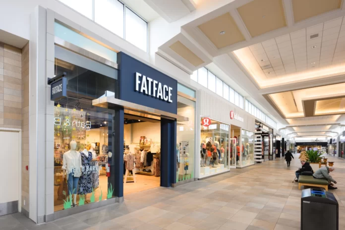 FatFace in Georgian Mall, Barrie, Ontario