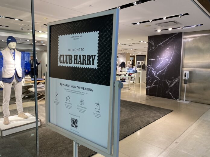 Club Harry at Harry Rosen First Canadian Place