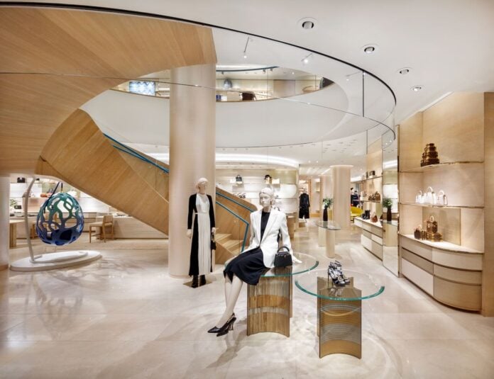 Louis Vuitton newly redesigned store at the Fairmont Hotel Vancouver