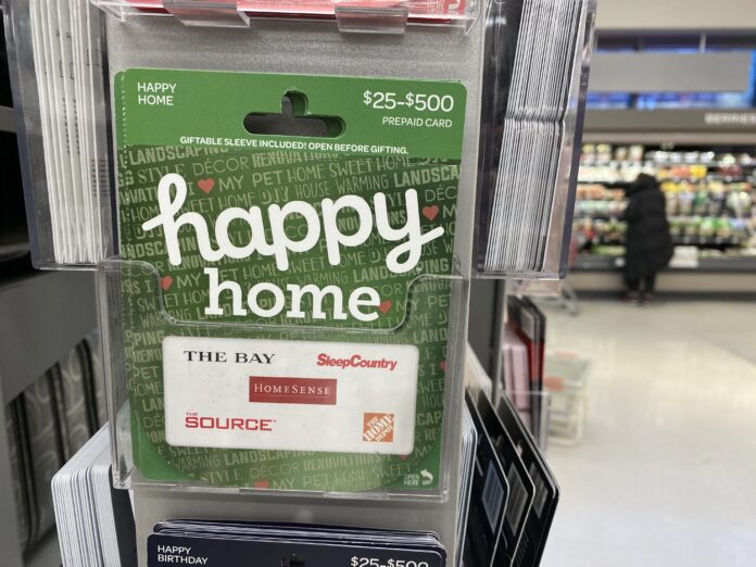 Gift Card at Shoppers Drug Mart