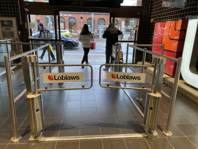 Loblaw Maple Leaf Gardens Security Gates