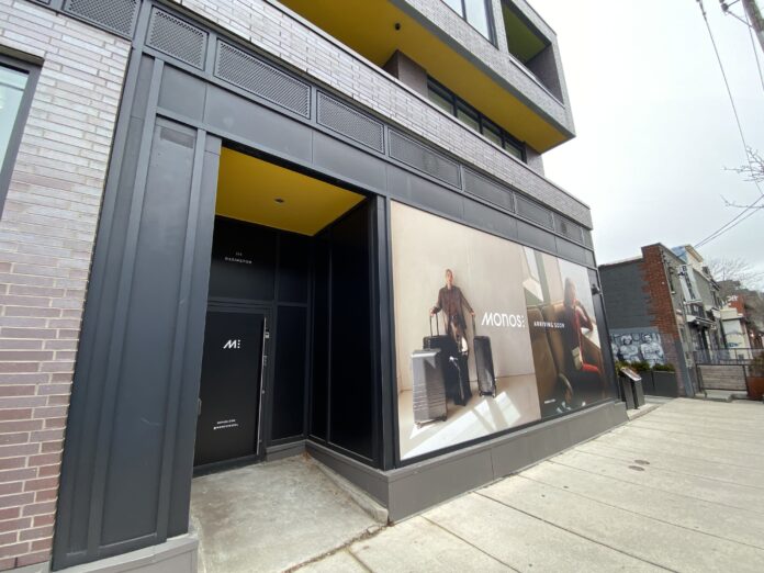 Future Monos Storefront on Ossington