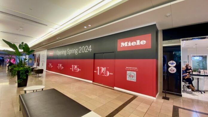Future Miele Experience Centre at CF Sherway Gardens