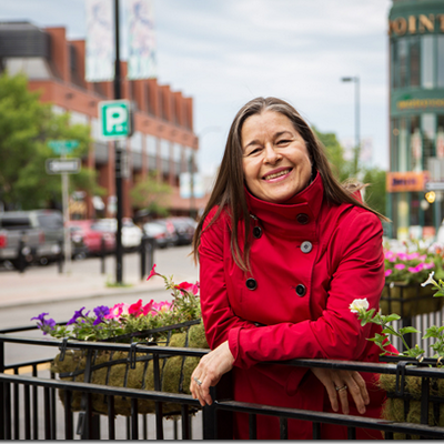 Annie MacInnis, Executive Director of the Kensington Business Improvement Area