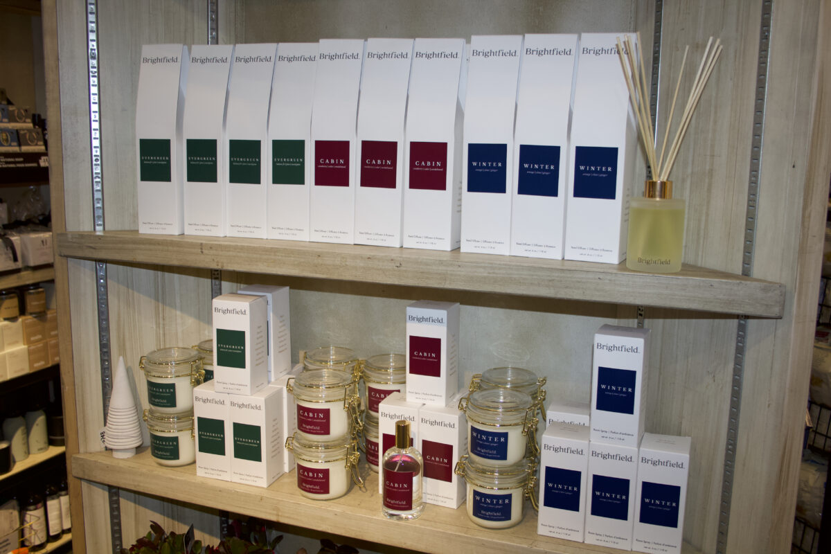 Products at the Summerhill Market 