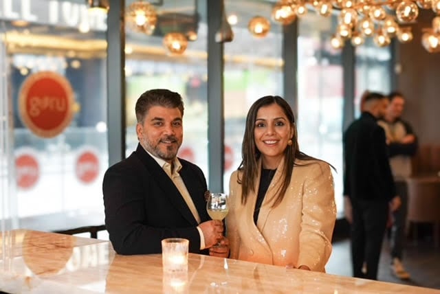 Ravi Prakash and his wife Khushbu Singh