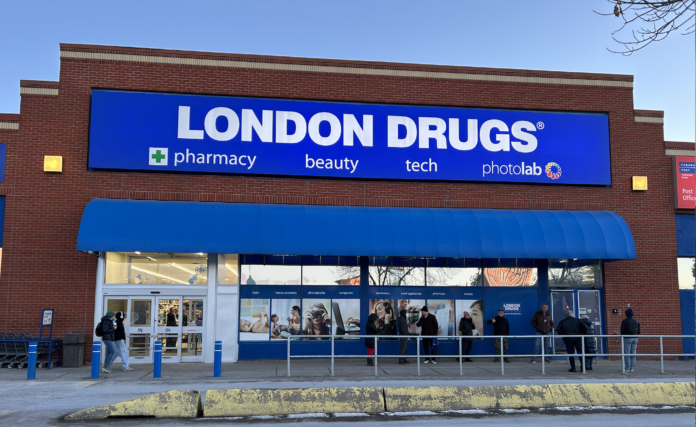 London Drugs at Brentwood Village Mall in Calgary. Photo by Mario Toneguzzi London Drugs at Brentwood Village Mall in Calgary. Photo by Mario Toneguzzi