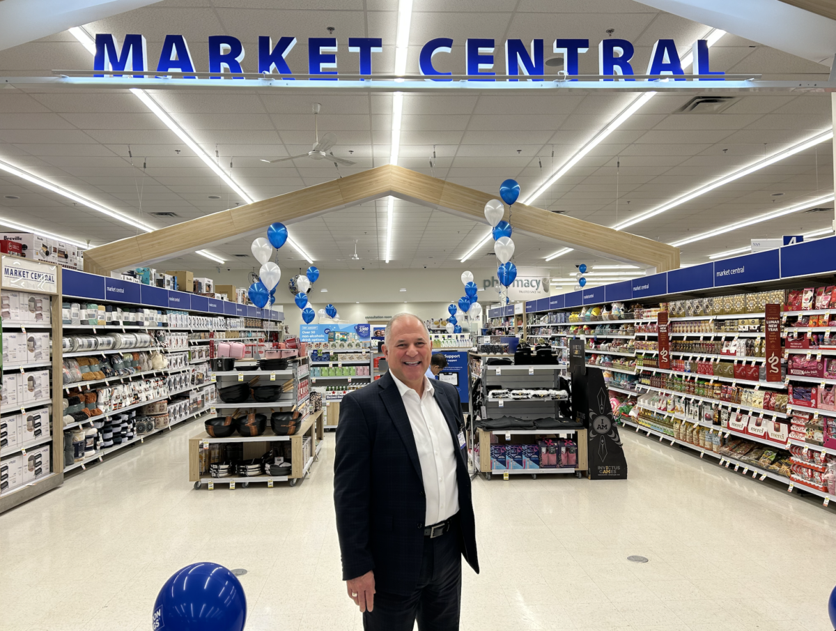 Clint Mahlman, President/COO of London Drugs at the Brentwood Village Mall location in Calgary. Photo by Mario Toneguzzi