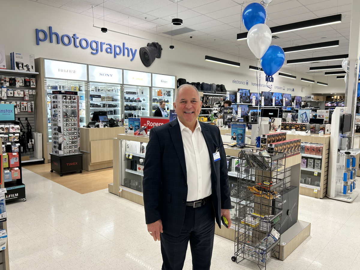 Clint Mahlman, President/COO of London Drugs at the Brentwood Village Mall location in Calgary. Photo by Mario Toneguzzi