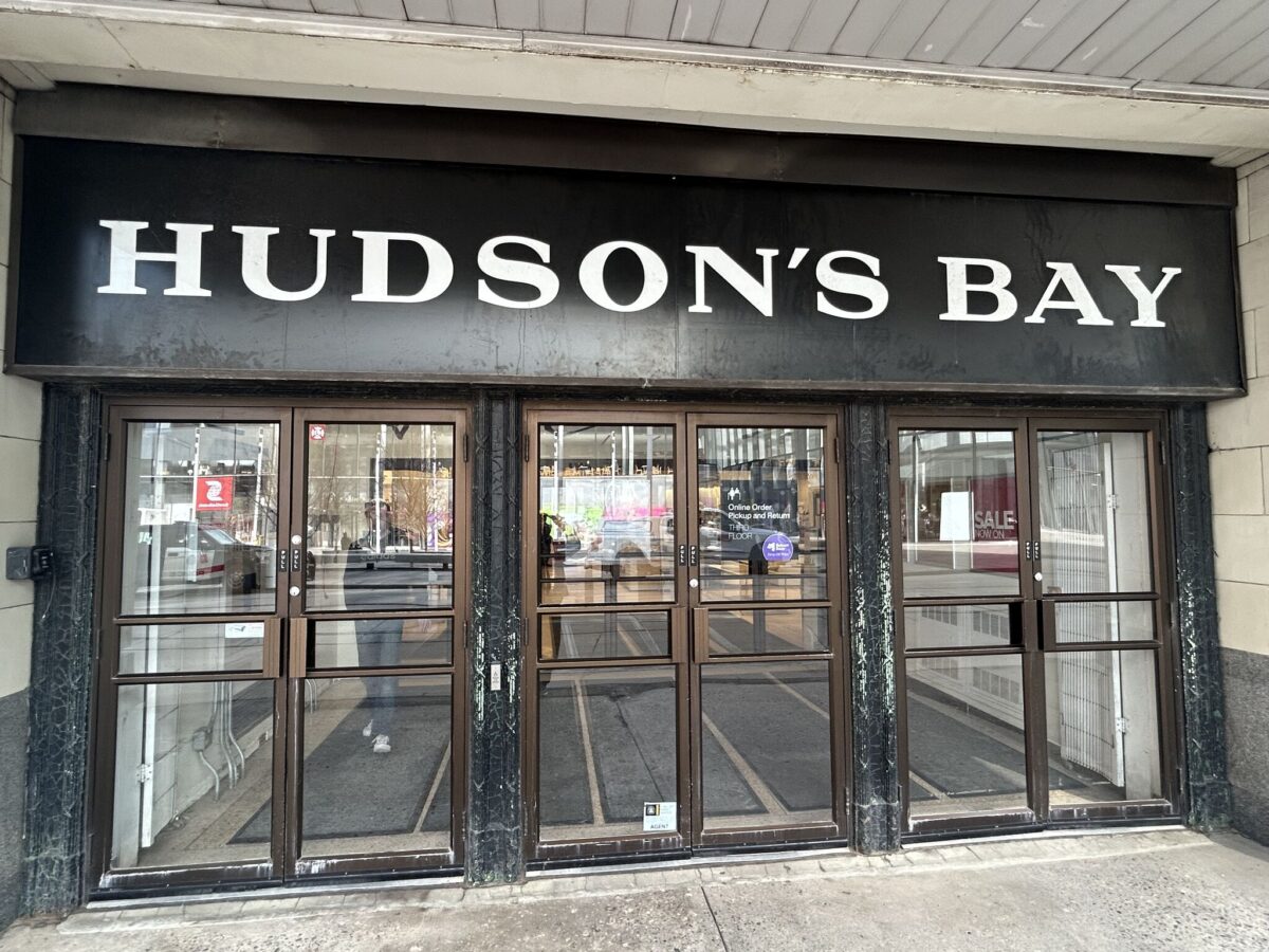 Hudson's Bay downtown Calgary. Photo by Mario Toneguzzi