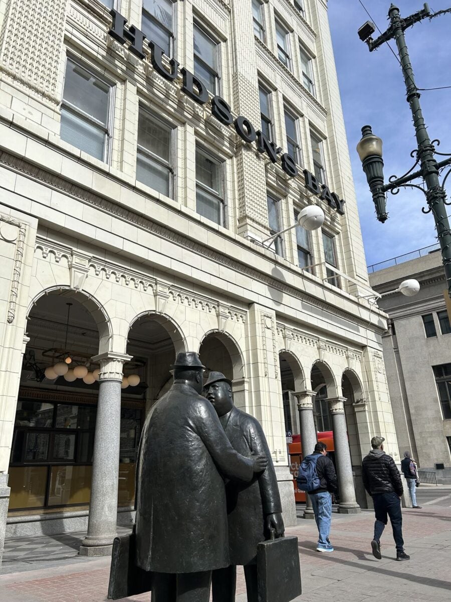 Hudson's Bay downtown Calgary. Photo by Mario Toneguzzi