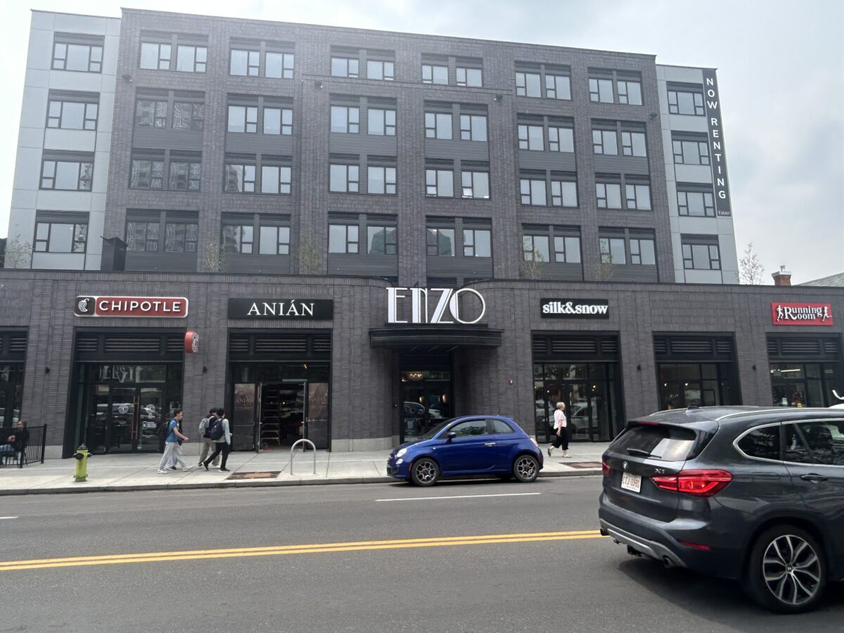 The Enzo has brought four new retailers to the area. Photo by Mario Toneguzzi