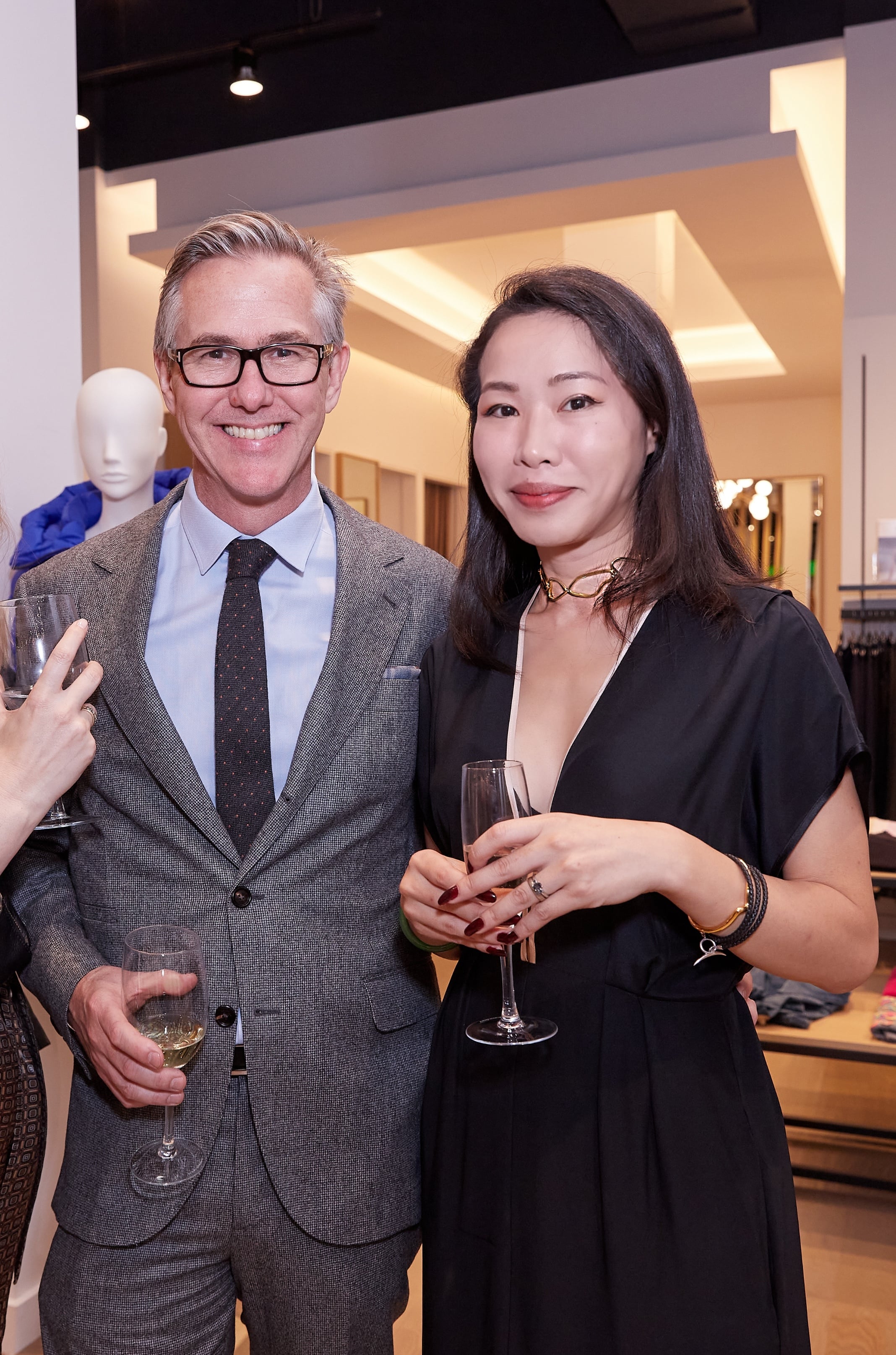 Darren Mason and Anne Chen