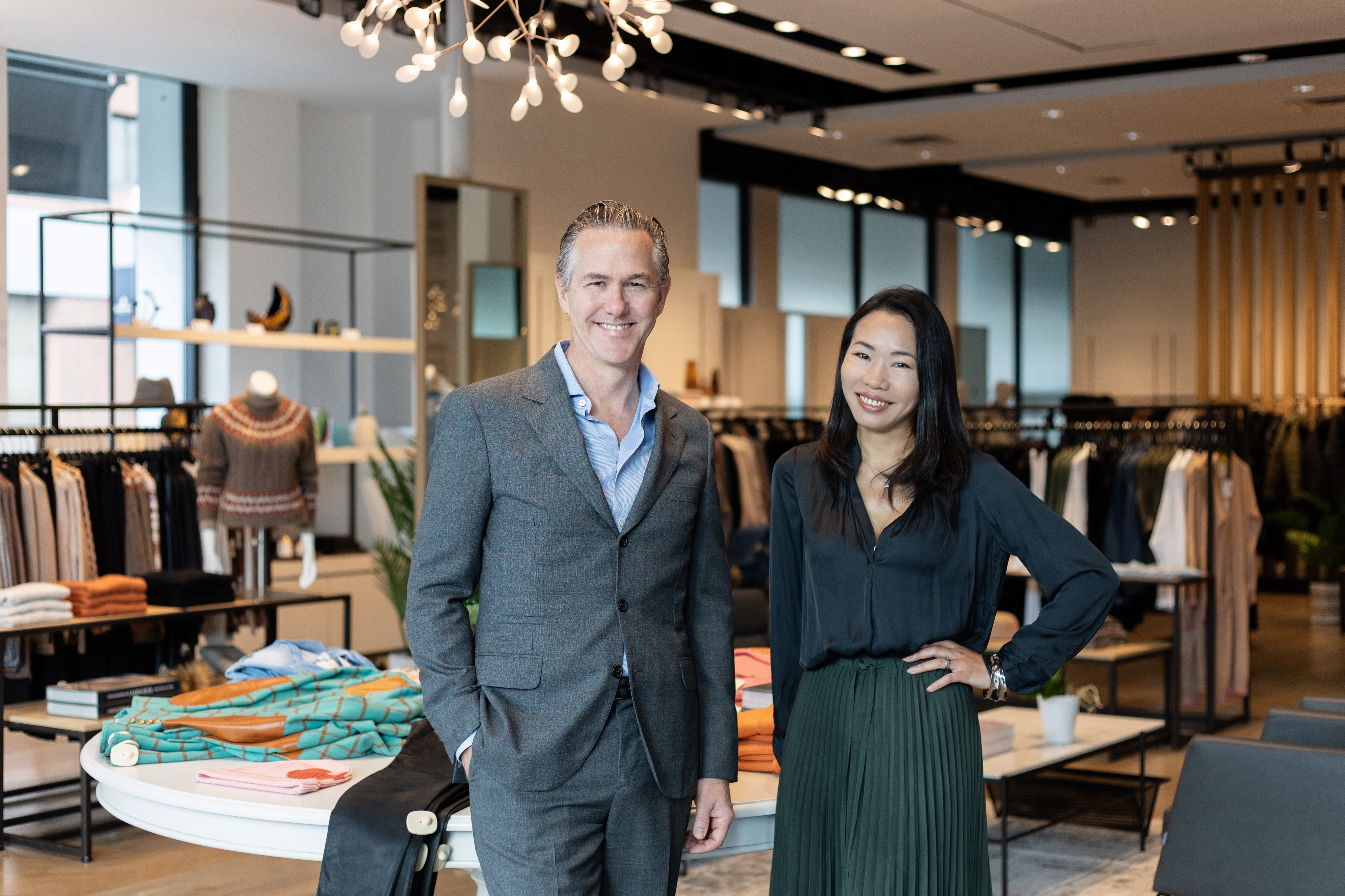 Darren Mason and Anne Chen