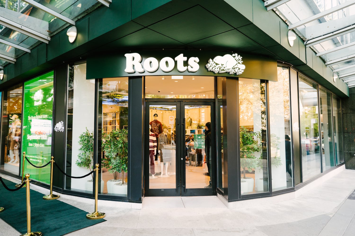 Roots Opens New Vancouver Flagship on Robson Street