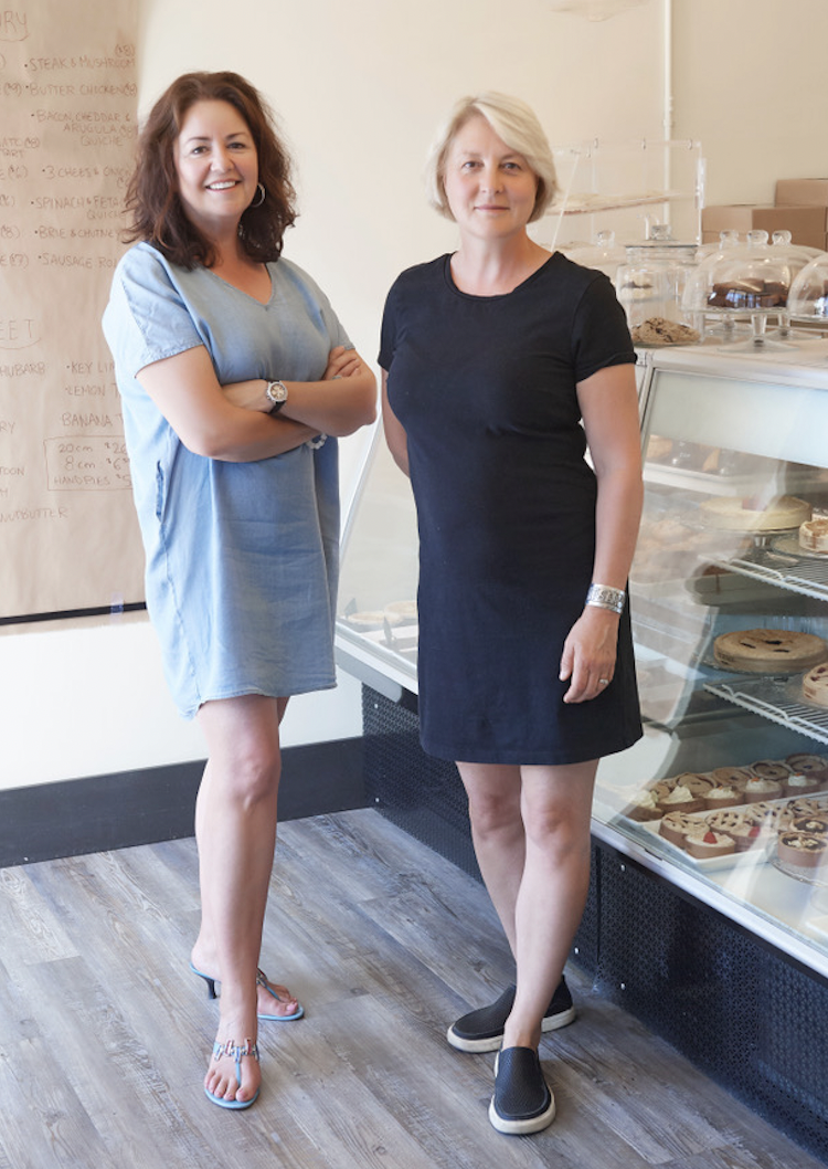 Jo-Anne Caza (left) and Nancy Goemans