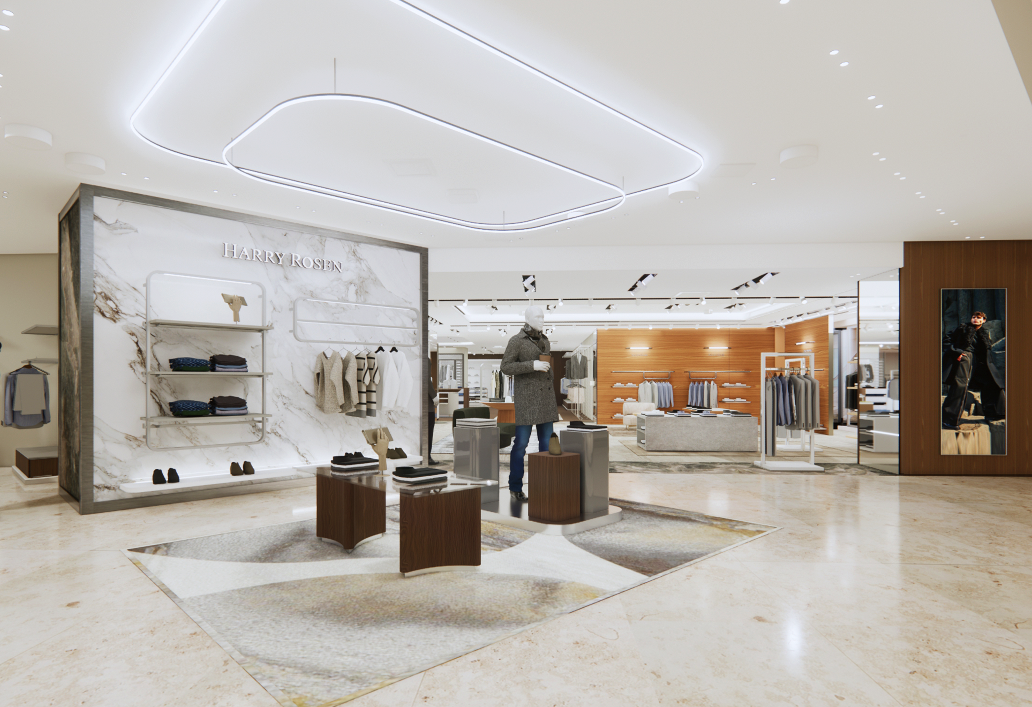 Harry Rosen opening this Fall reimagined First Canadian Place location in downtown Toronto (Photos) Photo: Harry Rosen