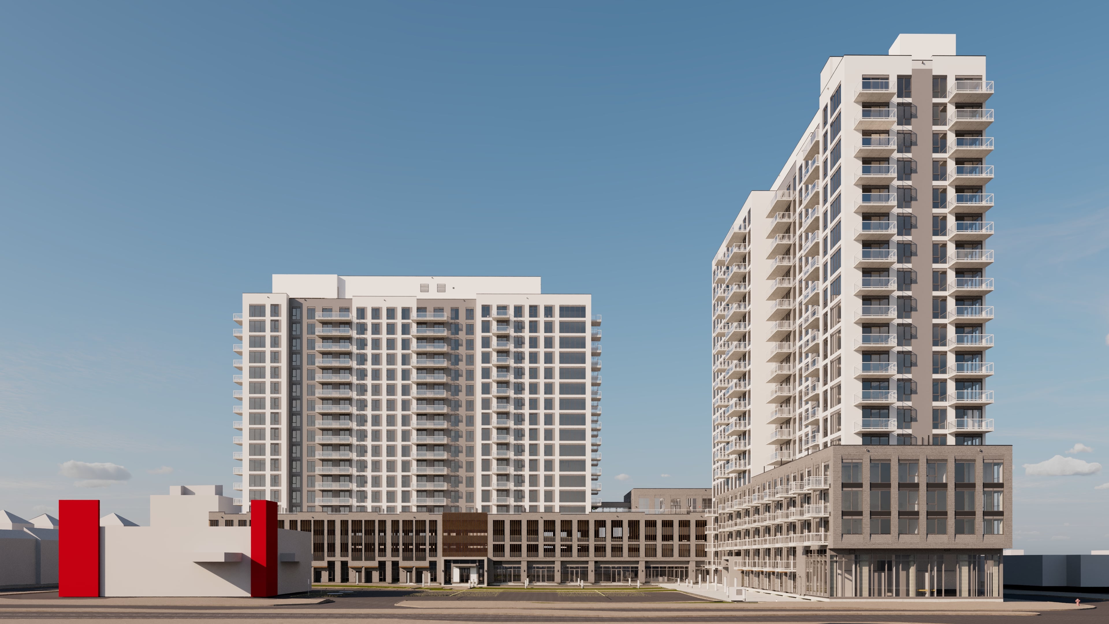 Rendering: Cadillac Fairview Calgary project