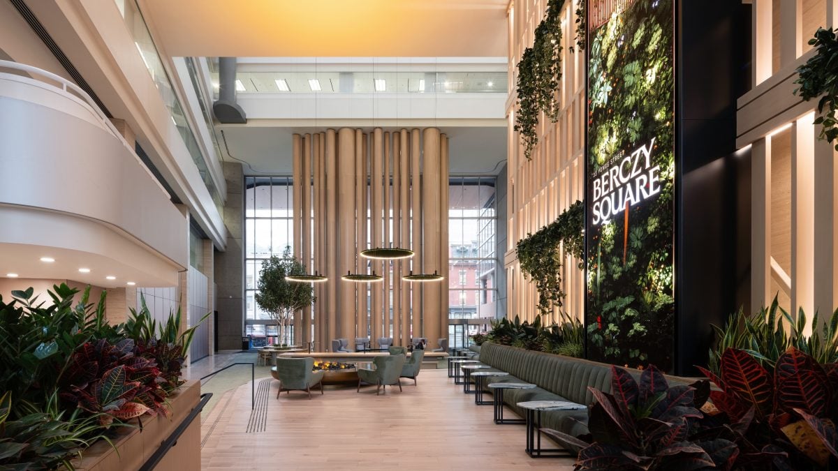 Berczy Square. Photo courtesy of GWL Realty Advisors