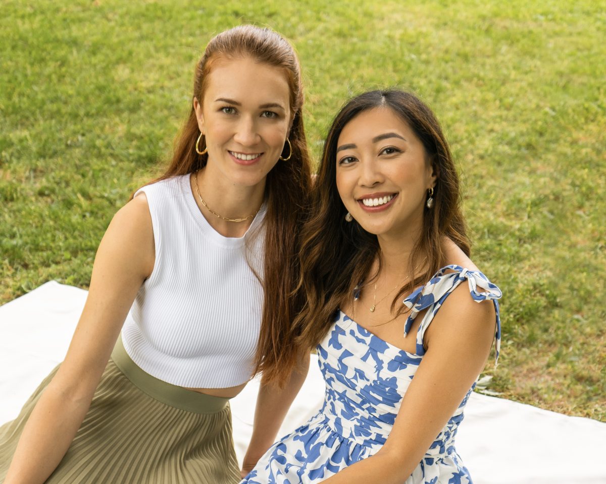 Laura Thompson and Connie Lo