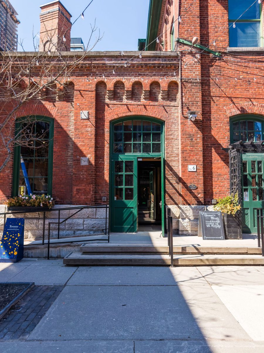 The Cooperage Marketplace in The Distillery Historic District.