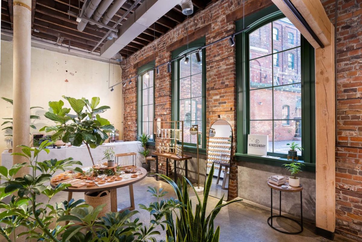 The Cooperage Marketplace in The Distillery Historic District.