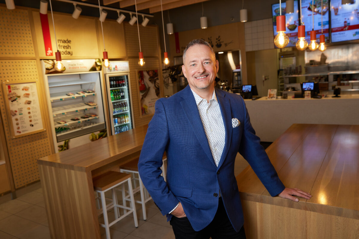 Dave Minnett, President & CEO of Edo Japan