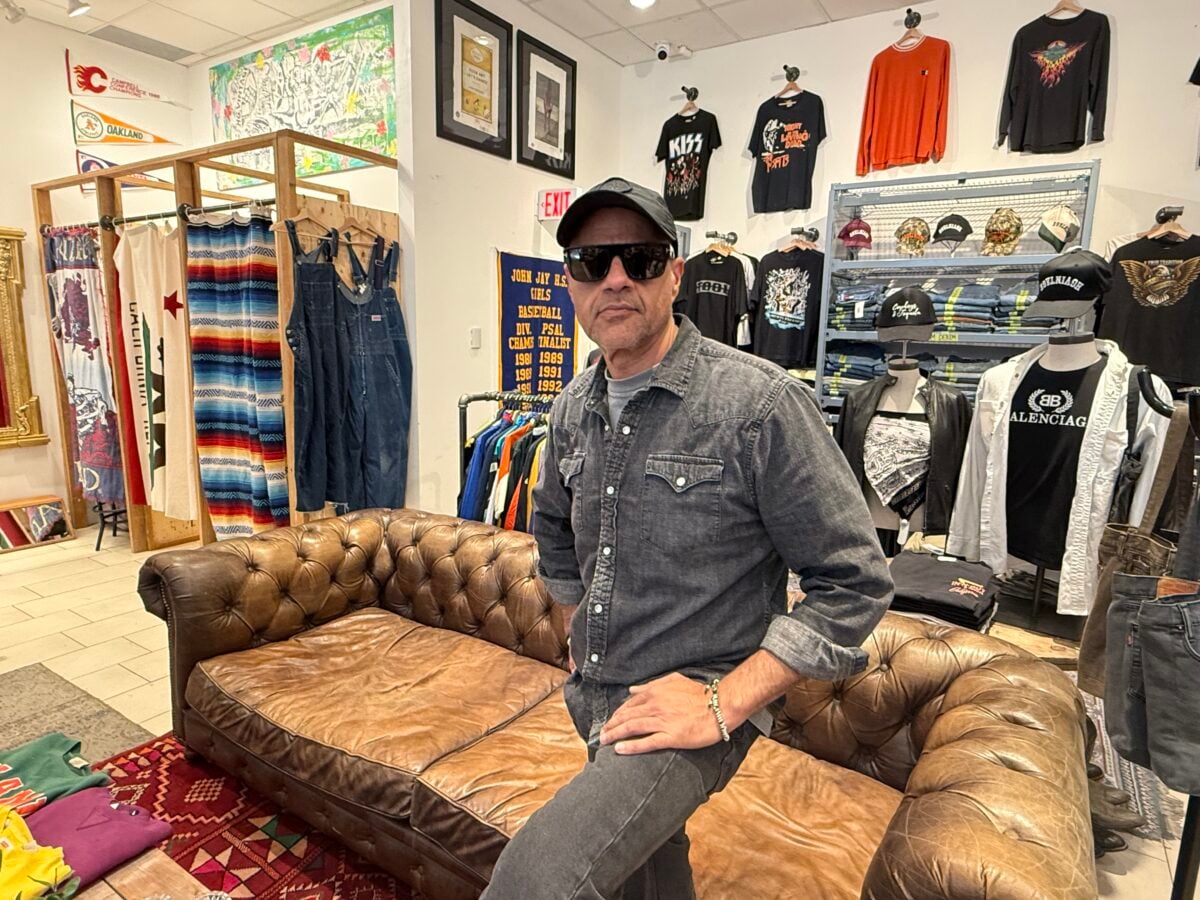 Moe Khoja, founder of HG Vintage. Photo by Mario Toneguzzi