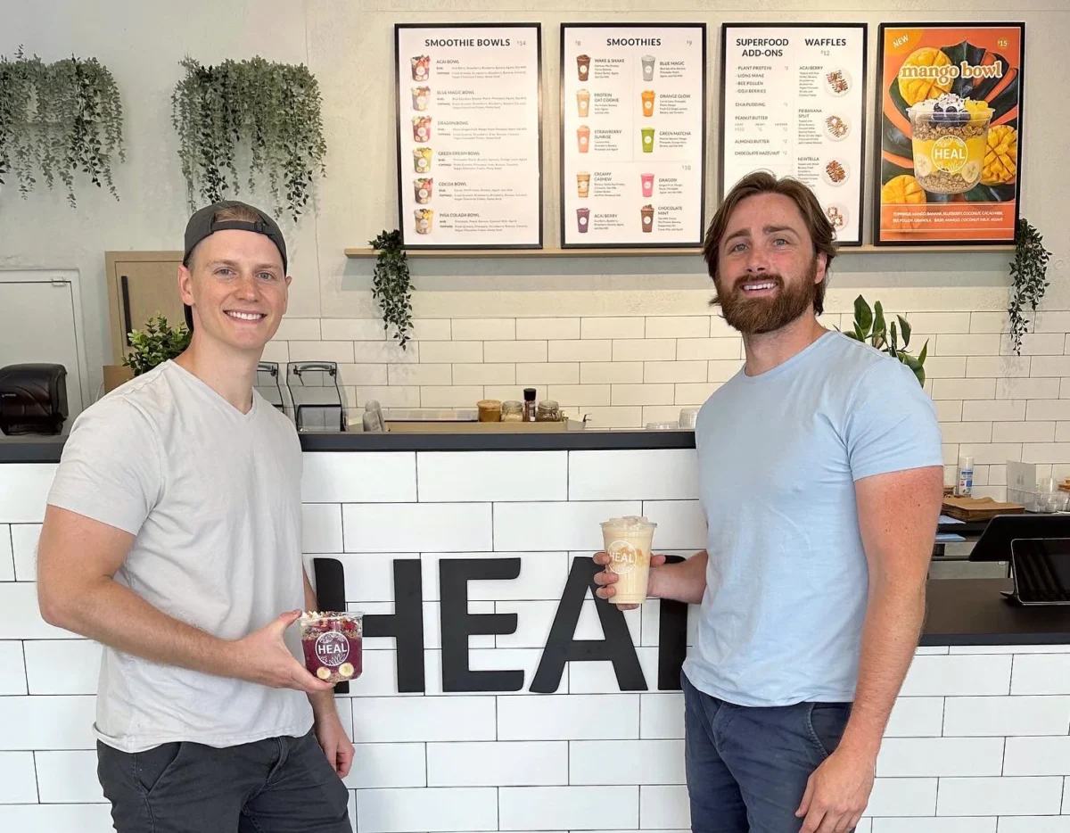Jay Zuccato and Jesse Davidson (right), co-founders