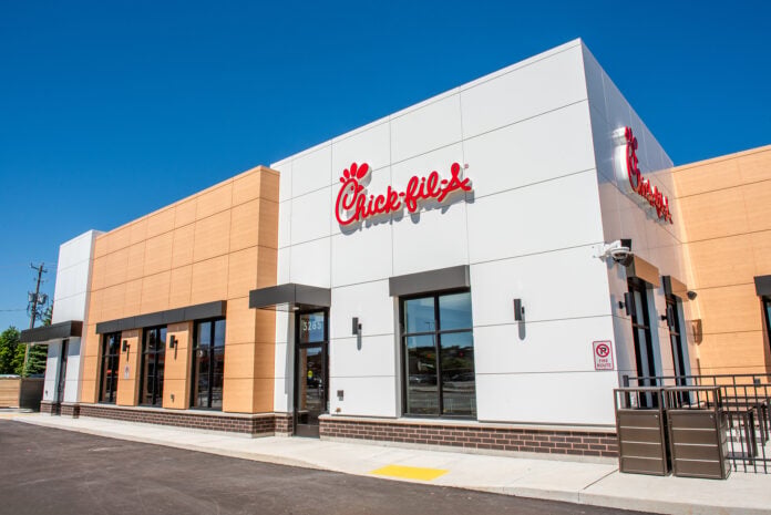Chick-fil-A Restaurant Exterior Chick-fil-A Restaurant Exterior