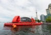 SportChek opens Canada’s first-ever floating futsal pitch on Toronto Waterfront SportChek photo