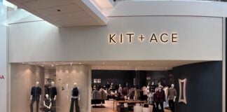 Kit and Ace Relocates at CF Sherway Gardens as Expansion Continues