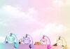 Squishmallows Fragrances Wonder Whirl, Moonlit Mist, Pink Possibilities, and Whisked Away