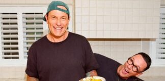 Chef Chuck Hughes and WeCook Executive Chef Gabriel Drapeau