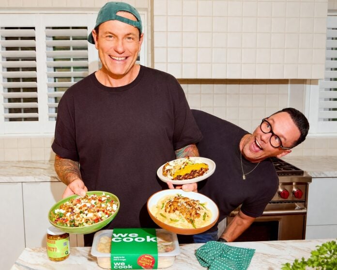 Chef Chuck Hughes and WeCook Executive Chef Gabriel Drapeau