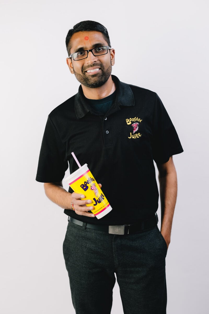 Booster Juice Franchisee Yogi Patel