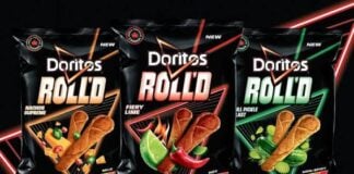 Doritos launches rolled tortilla chips exclusively in Canada Pepsico photo