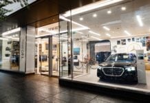 Mercedes-Benz Refreshes Holt Renfrew Studio With Paul & Shark and New S-Class