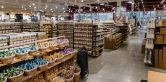 MUJI store in Tsawwassen Mills Shopping Centre, opened in March 2026.